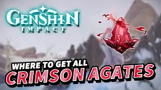 Genshin Impact All CRIMSON AGATES Locations in Dragonspine
