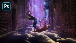 Photoshop Manipulation Tutorial - Color and Fantasy Light Effects