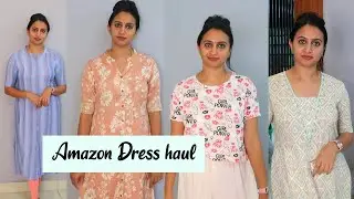 ഇത്രേം ഭംഗിയുള്ള ഡ്രസ്സ്‌ ആമസോണിലോ.... കിടു സാധനം.. അതും വിലക്കുറവിൽ / Amazon kurti haul