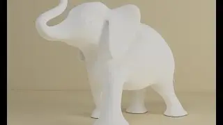 Моделирование слона в 3d max