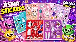 ASMR Sticker Book Makeover! Which Outfit Wins?