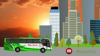 Animasi mobil berjalan -  Tutorial cara membuat animasi menggunakan kinemaster