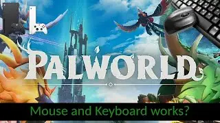 Palworld - Xbox Series X - mouse and Keyboard test
