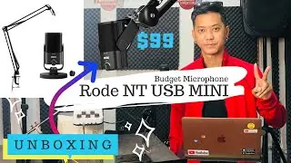 Unboxing : Rode NT USB Mini Budget microphone