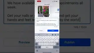 How to add an update on a Google business profile
