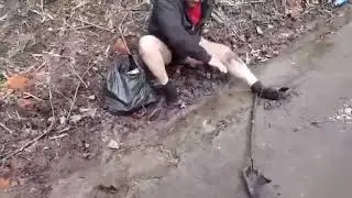 Пьяная мина.