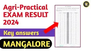 Agri-Practical exam key answers 2024 | agri key answers | mangalore 
