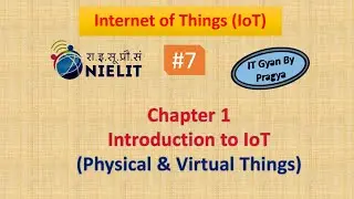 physical & vitual things in IoT | Nielit o'level M4R5 iot chapter 1 #nielitolevel #itgyanbypragya