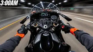 YAMAHA R1M PURE SOUND NIGHT RIDE (BRUTAL EXHAUST)