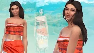 The Sims 4 Create a Sim - Moana