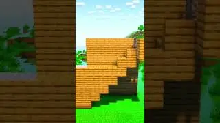 🔥Minecraft: Super Secret Stairs! #shorts #minecraft