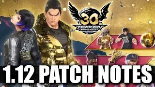 Tekken 8 1.12 - Patch Notes & Lounge Update