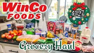 Winco Grocery Shopping Haul//November Haul with Prices and Meal Ideas