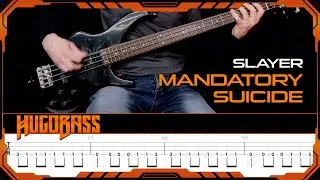 Slayer – Mandatory Suicide | Bass Tutorial w/tab | Step-by-Step | Tom Araya