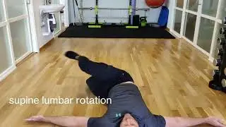 Lumbar warmup