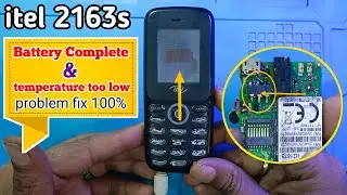 itel it2163s not charging || charging not store || itel it2163s battery complete problem fix!