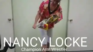 Nancy Locke Arm Wrestling Champion
