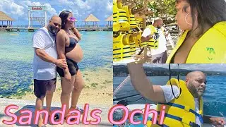 WATER-SPORT DAY AT SANDALS OCHI / SAILING + GLASS BOTTOM BOAT RIDE!
