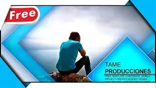 FREE TEMPLATE - 44┇Sony Vegas Pro Corporate II SlideShow Template┇Full HD
