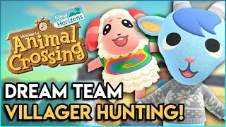 DREAM TEAM VILLAGER HUNTING! - Animal Crossing New Horizons