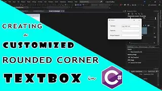 Creating a Customized Rounded Corner TextBox in C#