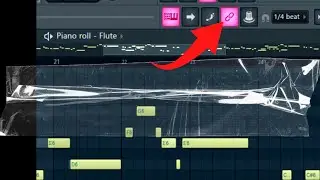 Склеить ноты по группам. Крутой способ в Piano roll FL studio