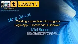 3 - Putting it all together - Create a covid-tracker, global variables,increment and pass parameters