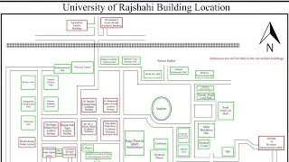 RU Map | Building Location | University of Rajshahi