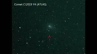 Comet C\2019 Y4 time lapse