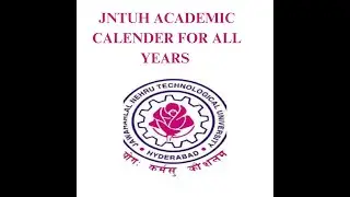 JNTUH  B.TECH ACADEMIC CALENDERS FOR ALL YEARS  @jntubtechtutorial