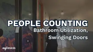 People Counting - Bathroom Utilization, Swinging Doors