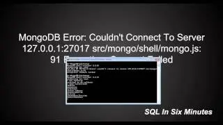 MongoDB Error: Couldn't Connect To Server [IP]:[Port] src/mongo/shell/mongo.js:91 Exception