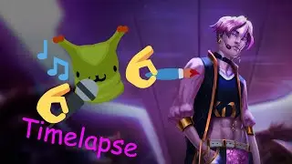 K/DA Varus Fan Skin Design. League of Legends Fanart [Timelapse]