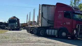 За шпалами в Апатиты проверка машин #большегруз #дальнобой #moisei