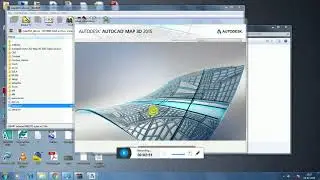 AUTO CAD 2015 3D MAP