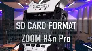 Format SD Cards with Zoom H4n Pro