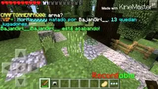 Minecraft PE juegos del hambre!!!!