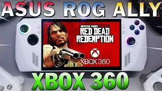 ASUS ROG ALLY rodando XBOX 360 ! Melhor XBOX PORTÁTIL que já TESTEI