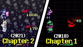 Chapter 2's Snowgrave death animation was in Chapter 1 this whole time (Deltarune)