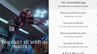 [Vostfr M/V] Sunmi- 'You can't sit with us'