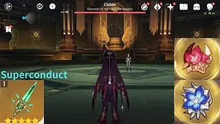 Lvl 90 Rosaria Superconduct vs Lvl 90 Childe | Genshin Impact