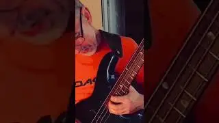 Example of using multiple ideas to craft a short solo over a half time feel slap groove in E minor.
