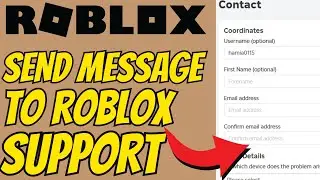 How To Send A Message To Roblox Support 2024 - (Full Guide!)