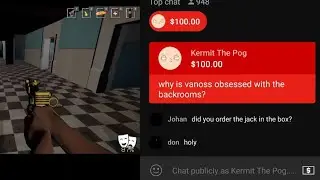i ask vanoss why hes obsessed with backrooms (this made it into one of his videos too)