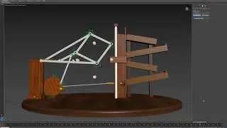 3DS max and Tyflow Marble Machine rigging and simulation.