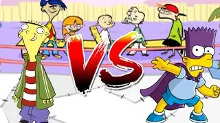 l Mugen Battles l Bartman Vs Ed  l The Simpons VS Ed Edd N Eddy