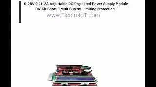 Adjustable DC Regulated Power Supply Module DIY Soldering Components  #BangGood Part2