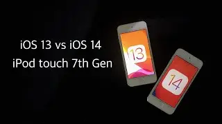 iOS 13 vs iOS 14 Speed Test on iPod Touch 7th gen