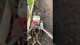 Обработка Земли мотоблоком