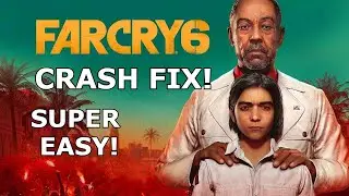 FAR CRY 6 CRASH FIX! (SUPER EASY) 2021!